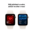 Apple Watch SE 40mm 2024 Starlight, Starlig SB,M/L