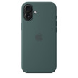 iPhone 16 Plus Silicone Case MagSafe Lake Green