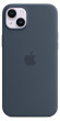 iPhone 14 Plus Silicone Case MagSafe - Storm Blue