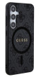 Guess 4G Colored Ring MagSafe Galaxy S24, Black