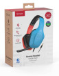 MUVIT Headphones, Wired, 3.5mm, PC/Tablet, Blue