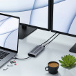 Satechi USB-C Multimedia MX Adaptér - Space Grey