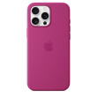 iPhone 16 Pro Max Silicone Case MagSafe Fuchsia