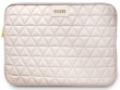 Guess Quilted Computer Sleeve do velikosti 13",PNK