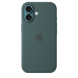 iPhone 16 Silicone Case MagSafe Lake Green