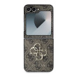 Guess 4G Metal Logo Case Sam. Galaxy Z Flip6,Brown