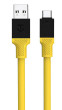 Tactical Fat Man Cable USB-A/USB-C 1m, 60W, Yellow