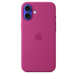 iPhone 16 Plus Silicone Case MagSafe Fuchsia