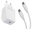 MUVIT For Change Wall Charger PD 20W+C to C Cable