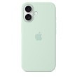 iPhone 16 Silicone Case MagSafe Aquamarine