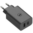Motorola TurboPower 50W Duo USB-C/A + USB-C kabel