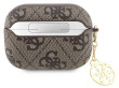 Guess 4G Script Charms PC/PU Airpods Pro 2, Brown