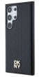 DKNY Repeat Pattern Stack Logo Galaxy S24U, Black