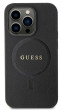 Guess Saffiano MagSafe kryt iPhone 15 Pro, Black