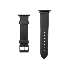 FIXED Leather Strap pro Apple 38/40/41mm, Black