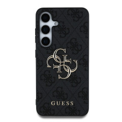 Guess PU 4G Metal Logo Galaxy S25+, Grey