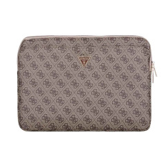 Guess PU 4G Triangle Logo obal Notebook 14", Brown