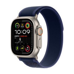 Apple Watch Ultra 2 49mm Natur Tit, Blue Trail,S/M