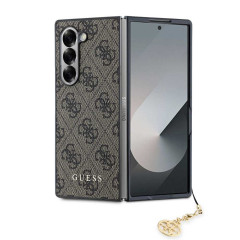 Guess 4G Charm Case Samsung Galaxy Z Fold6, Brown