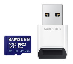 Samsung micro SDXC 128GB PRO Plus + USB adaptér