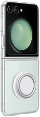 Samsung Clear Case with Ring Holder Z Flip 5