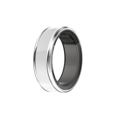 Prsten CUBE1 Smart Ring bílý vel. 9 (19,2 mm)