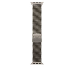 Apple 49mm Milanese Loop - Large Natural Titanium