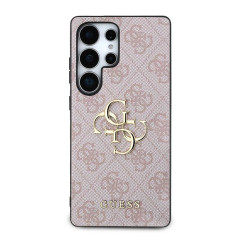 Guess PU 4G Metal Logo Galaxy S25 Ultra, Pink