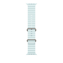 Apple 49mm Ocean Band Natural Tit. Ice Blue