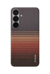 Pitaka Tactile Woven Samsung Galaxy S25+ Sunset