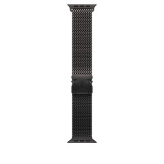 Apple 49mm Titanium Milanese Loop - Large Black 