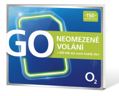 GO Neomezeně 300MB kredit 150,-