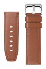 Aligator Watch Straps 22 kůže/silikon řemínek, BRN