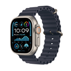 Apple Watch Ultra 2 49mm Natural Titan, Navy Ocean