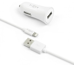 FIXED CL nabíječ Apple lightning s MFI, White