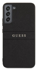 Guess PU Leather Saffiano Case Galaxy S22+, Black