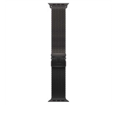 Apple 49mm Titanium Milanese Loop - Medium Black 