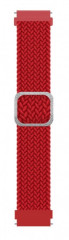 Aligator Watch Straps 22 textilní řemínek, Red