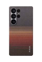 Pitaka Tactile Woven Galaxy S25 Ultra Sunset