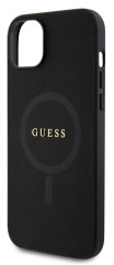 Guess Saffiano MagSafe kryt iPhone 15 Plus, Black