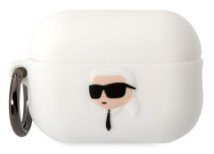 Karl Lagerfeld 3D Logo NFT Karl Airpods Pro2,White