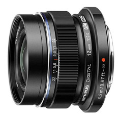 Olympus objektiv Zuiko premium 12 mm F2 black