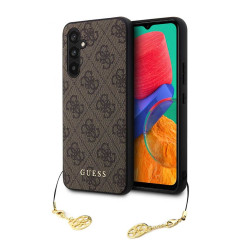 Guess Charms Hard Case 4G Samsung S23 FE, Brown