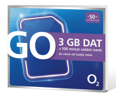 GO 3GB kredit 50,-