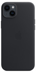 iPhone 14 Plus Leather Case MagSafe - Midnight