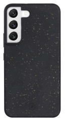 MUVIT Bambootek BIO kryt Galaxy S22, Black