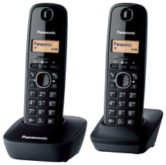 Panasonic KX-TG1612FXH (šedý) TwinPack