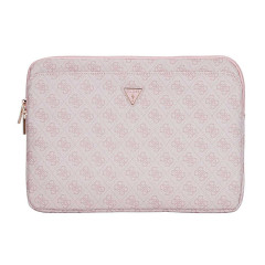 Guess PU 4G Triangle Logo obal Notebook 14", Pink