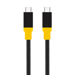 Tactical BlackBird kabel USB4 1m, Black/Yellow 