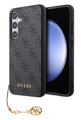 Guess 4G Charms kryt pro Samsung Galaxy S24+, Grey